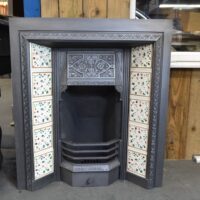 Victorian Tiled Fireplace Insert 4633TI - Oldfireplaces