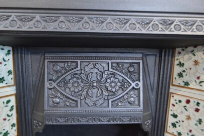 Victorian Tiled Fireplace Insert 4633TI - Oldfireplaces