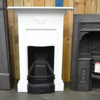 Voysey Heart Bedroom Fireplace 4648B - Oldfireplaces