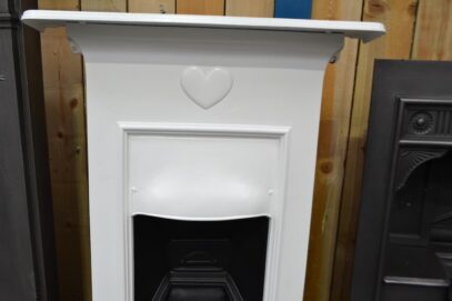 Voysey Heart Bedroom Fireplace 4648B - Oldfireplaces