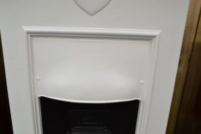 Voysey Heart Bedroom Fireplace 4648B - Oldfireplaces