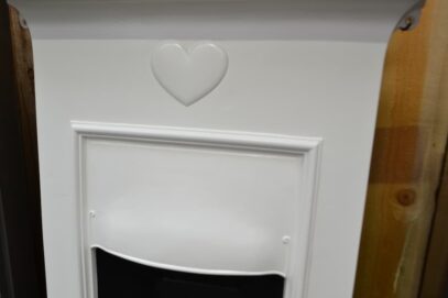 Voysey Heart Bedroom Fireplace 4648B - Oldfireplaces