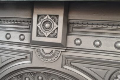 Original Victorian Cast Iron Fireplace - 4460MC