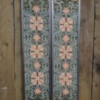 Original Art Nouveau Fireplace Tiles - AN018